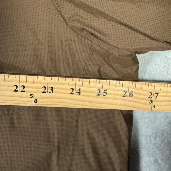 Eddie Bauer‎ Jacket Mens XL Brown EB700 Down Parka Zip Pockets Ripstop *NO HOOD - Picture 10 of 14